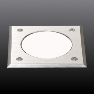Metro-S 100x100mm - COB (wit bedrukt glas) - zonder ingietbehuizing